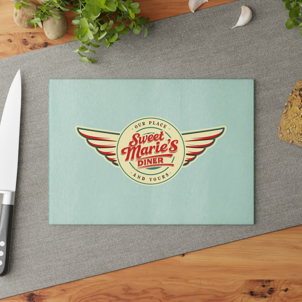 Sweet Marie's - Glass Cutting Board