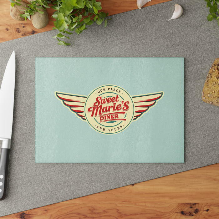 Sweet Marie's - Glass Cutting Board