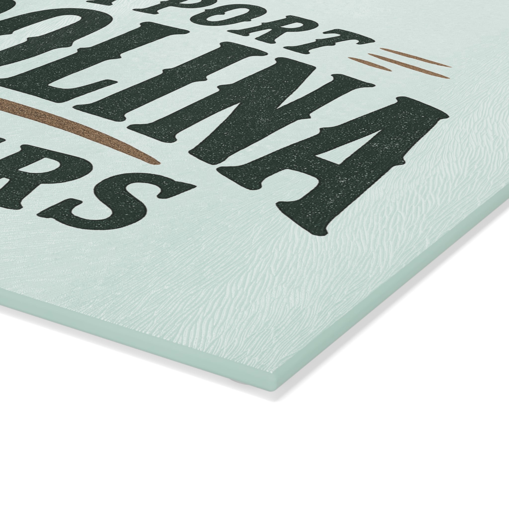 Support Carolina Farmers - Glass Cutting Board