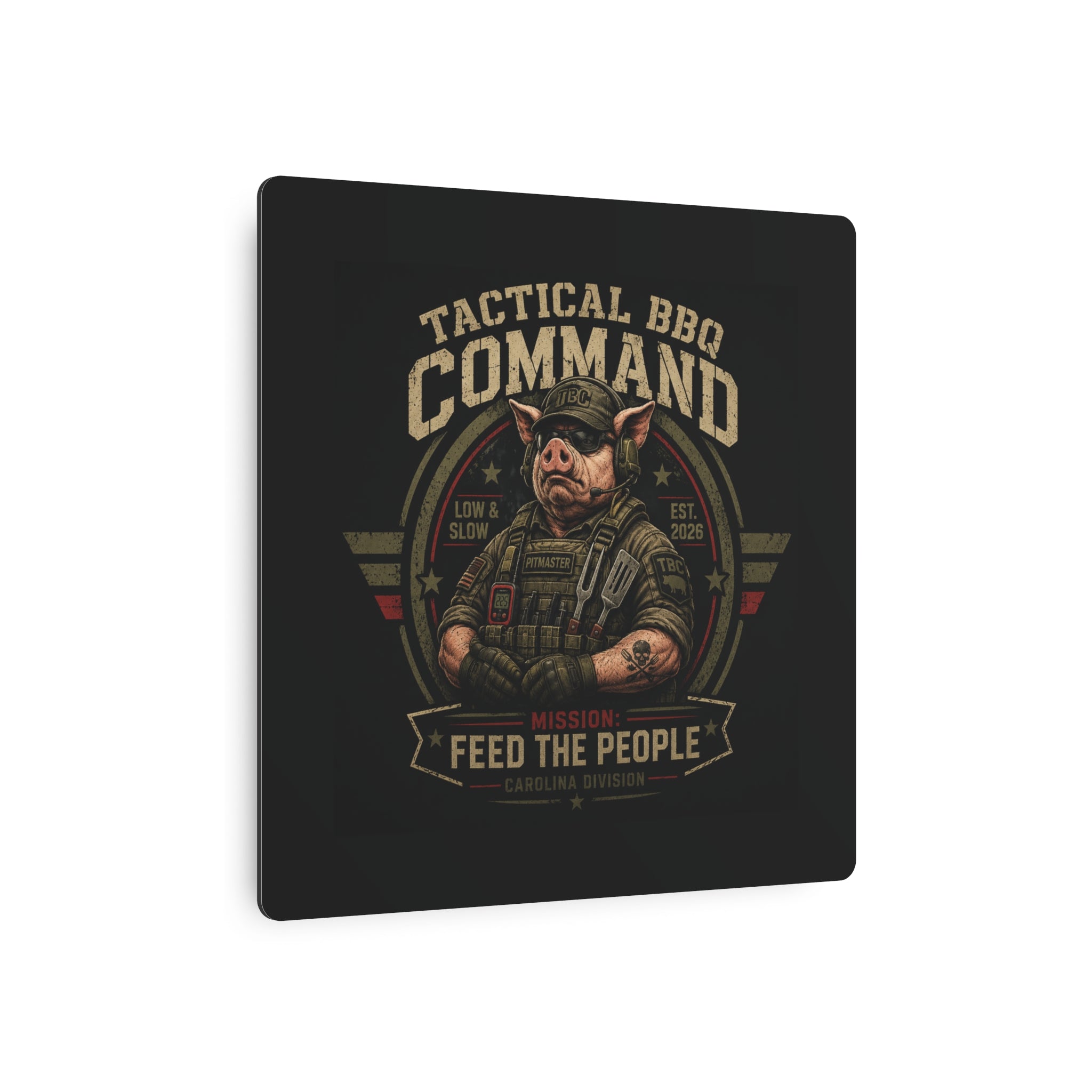 BBQ Command - Tactical Wall Display