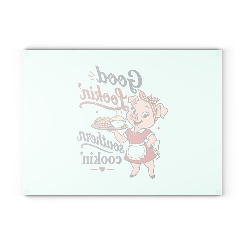 Good Lookin' Southern Cookin' - Glass Cutting Board