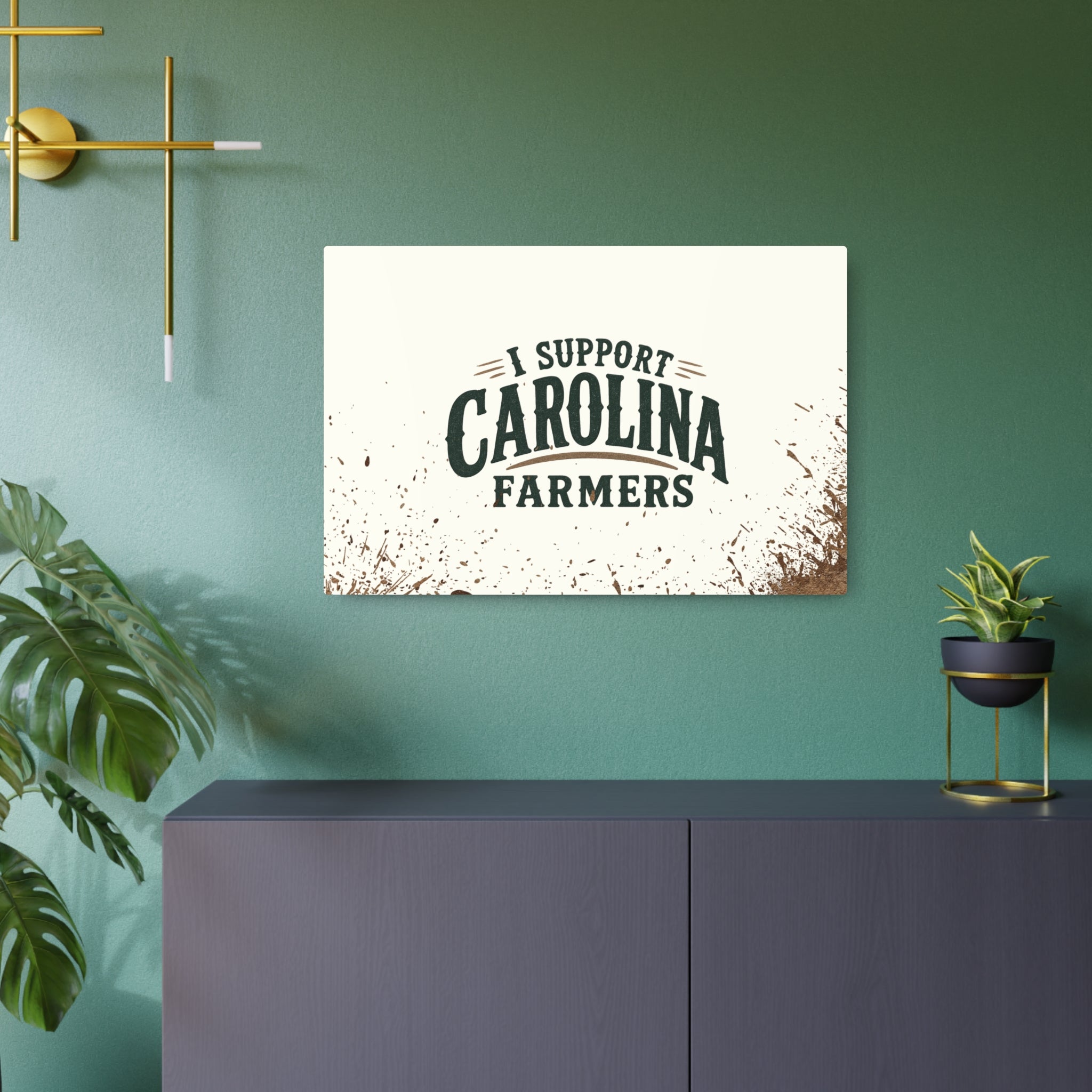 Support Carolina Farmers - Metal Wall Art