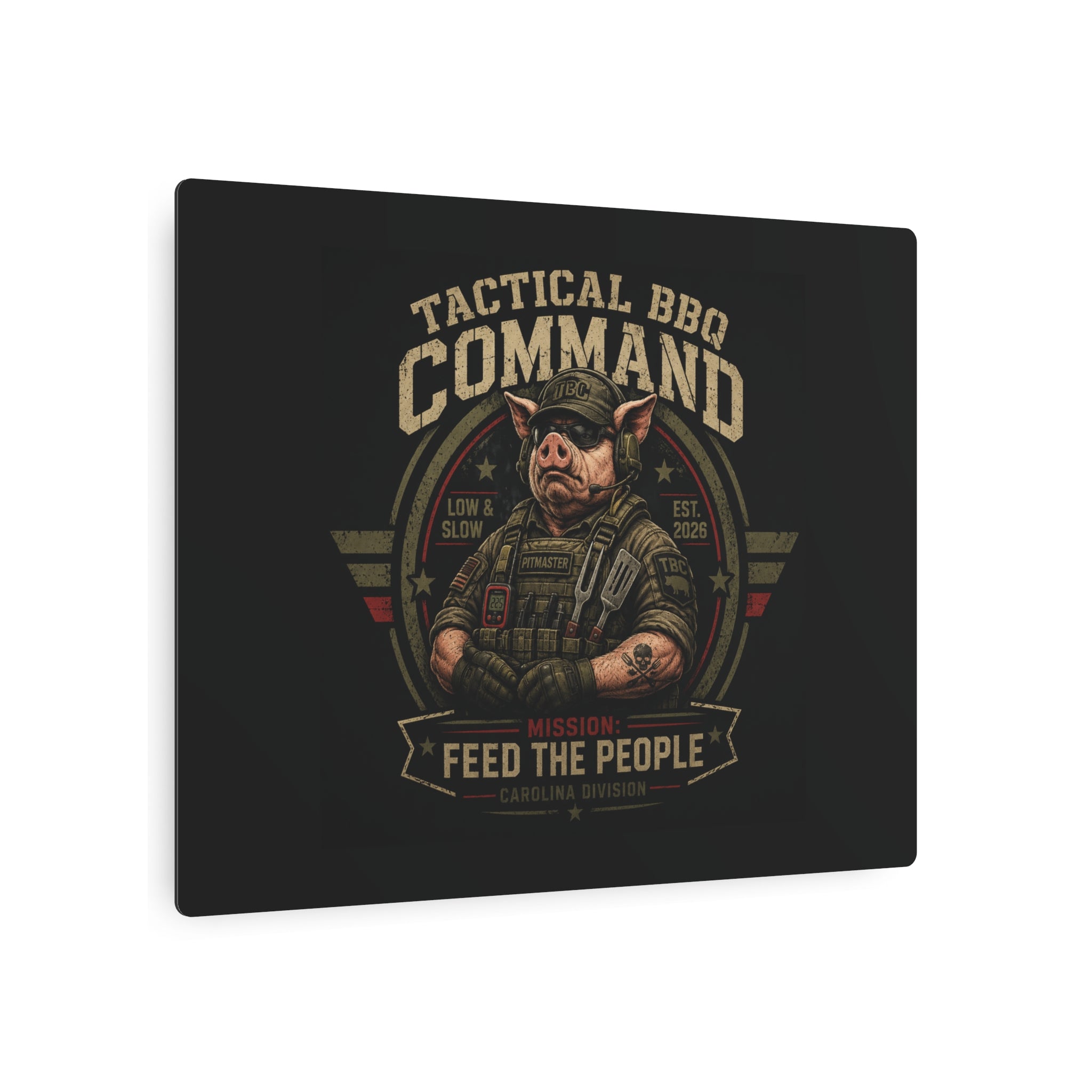 BBQ Command - Tactical Wall Display