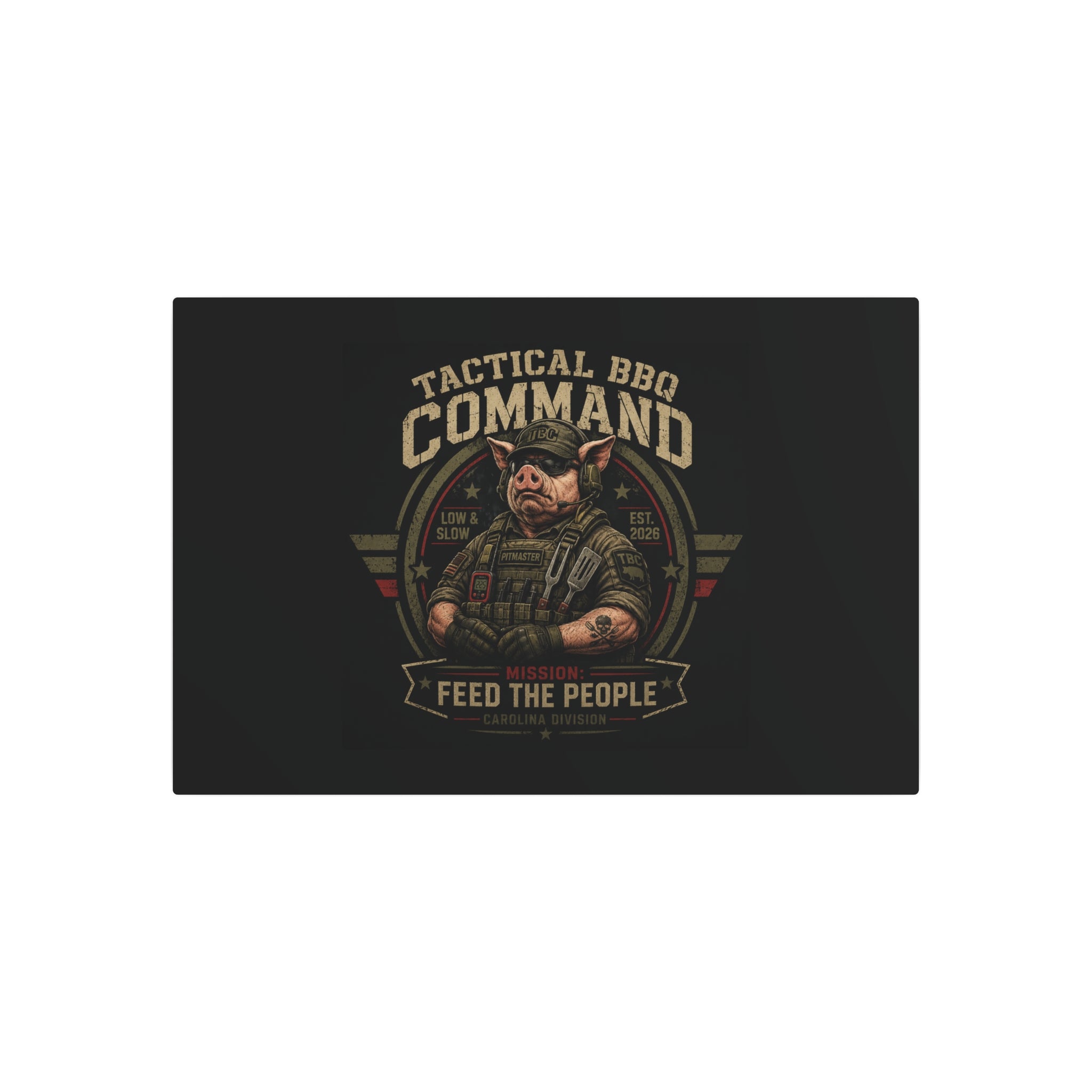 BBQ Command - Tactical Wall Display