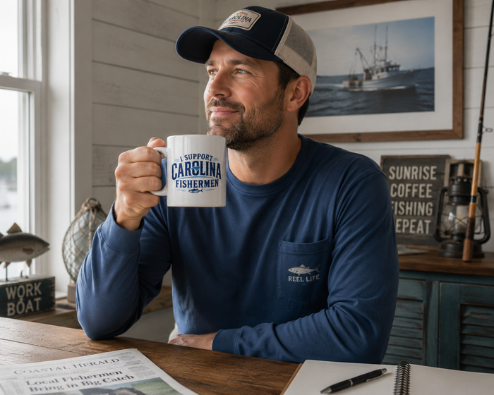 Support Carolina Fishermen - Mug