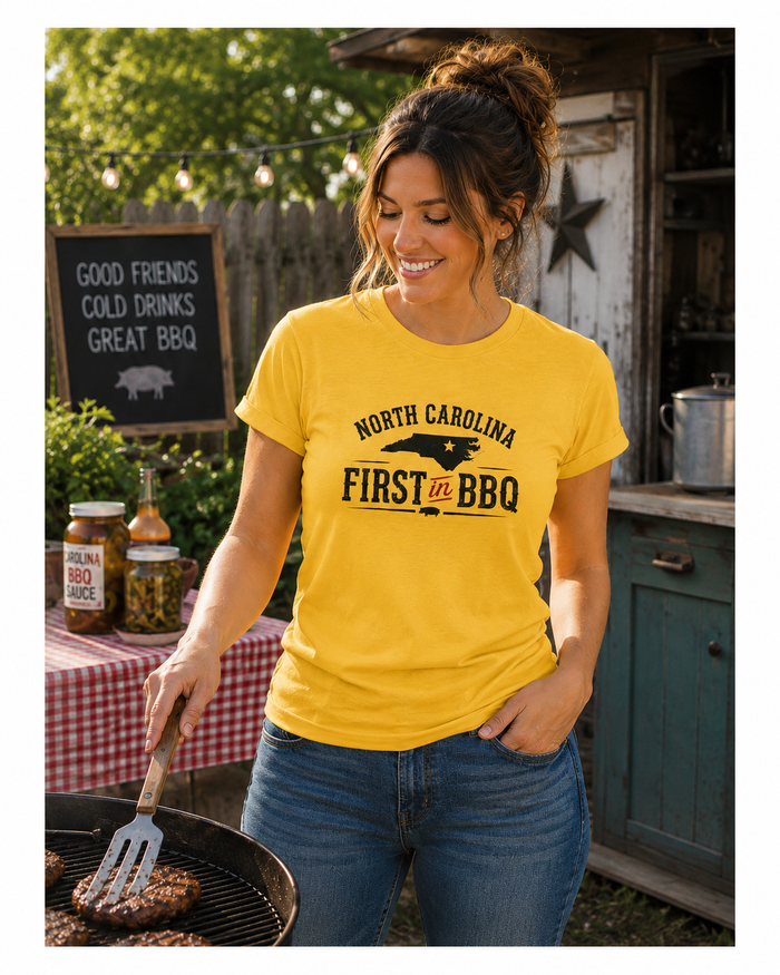 First in BBQ - Women's T