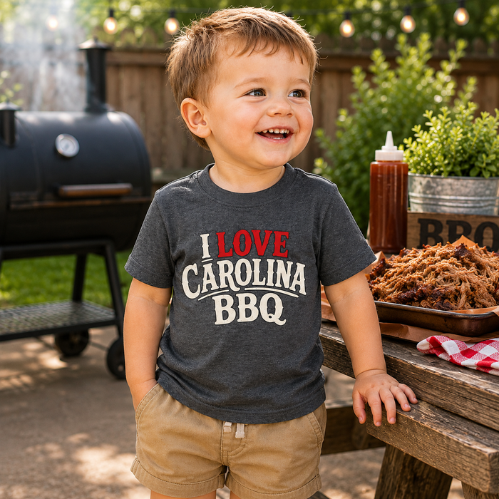 I Love Carolina BBQ - Toddler T