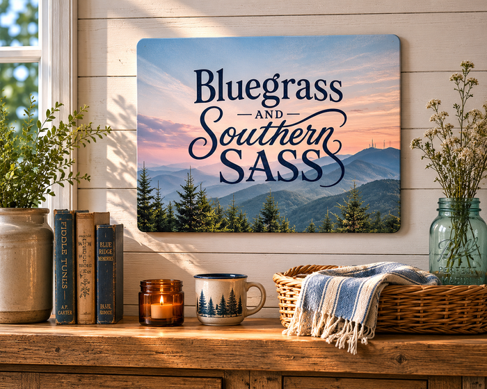 Bluegrass & Southern Sass - Metal Wall Art