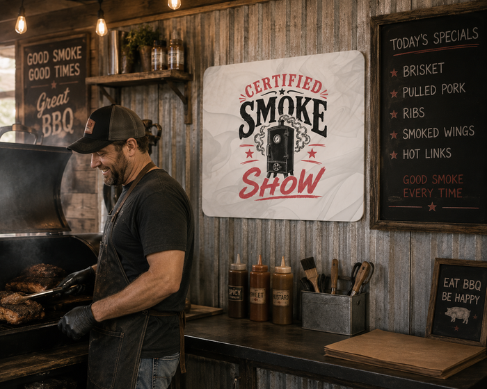 Certified Smoke Show - Metal Wall Art