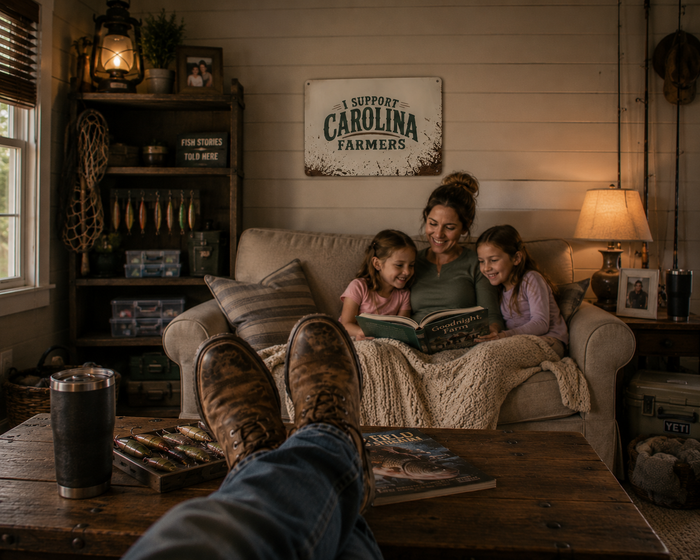 Support Carolina Farmers - Metal Wall Art