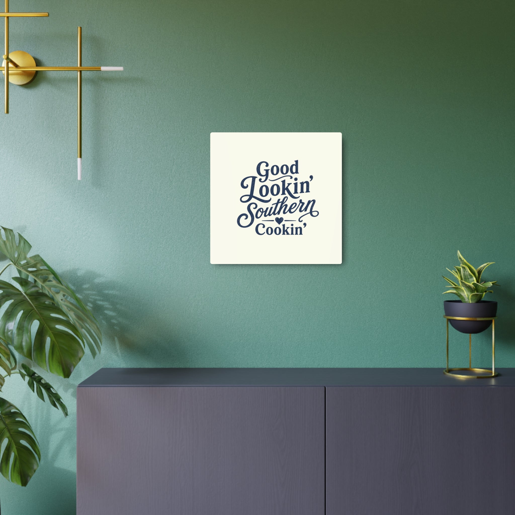 Good Lookin' Southern Cookin' - Metal Wall Art