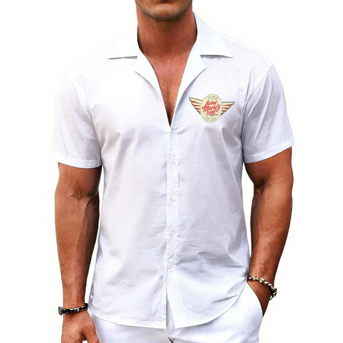 Sweet Marie's White Hawaiian Shirt
