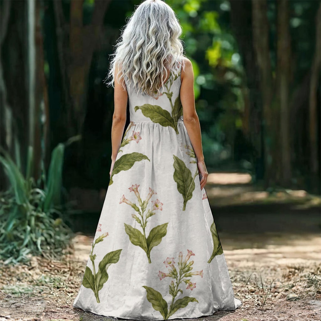 Brightleaf Sleeveless Maxi Dress