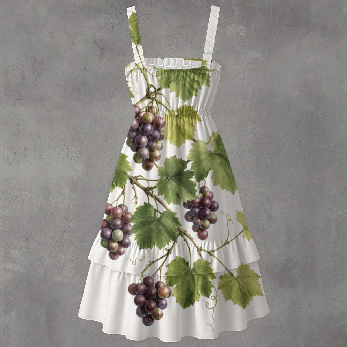 Fine as Wine Ruffle Hem Dress