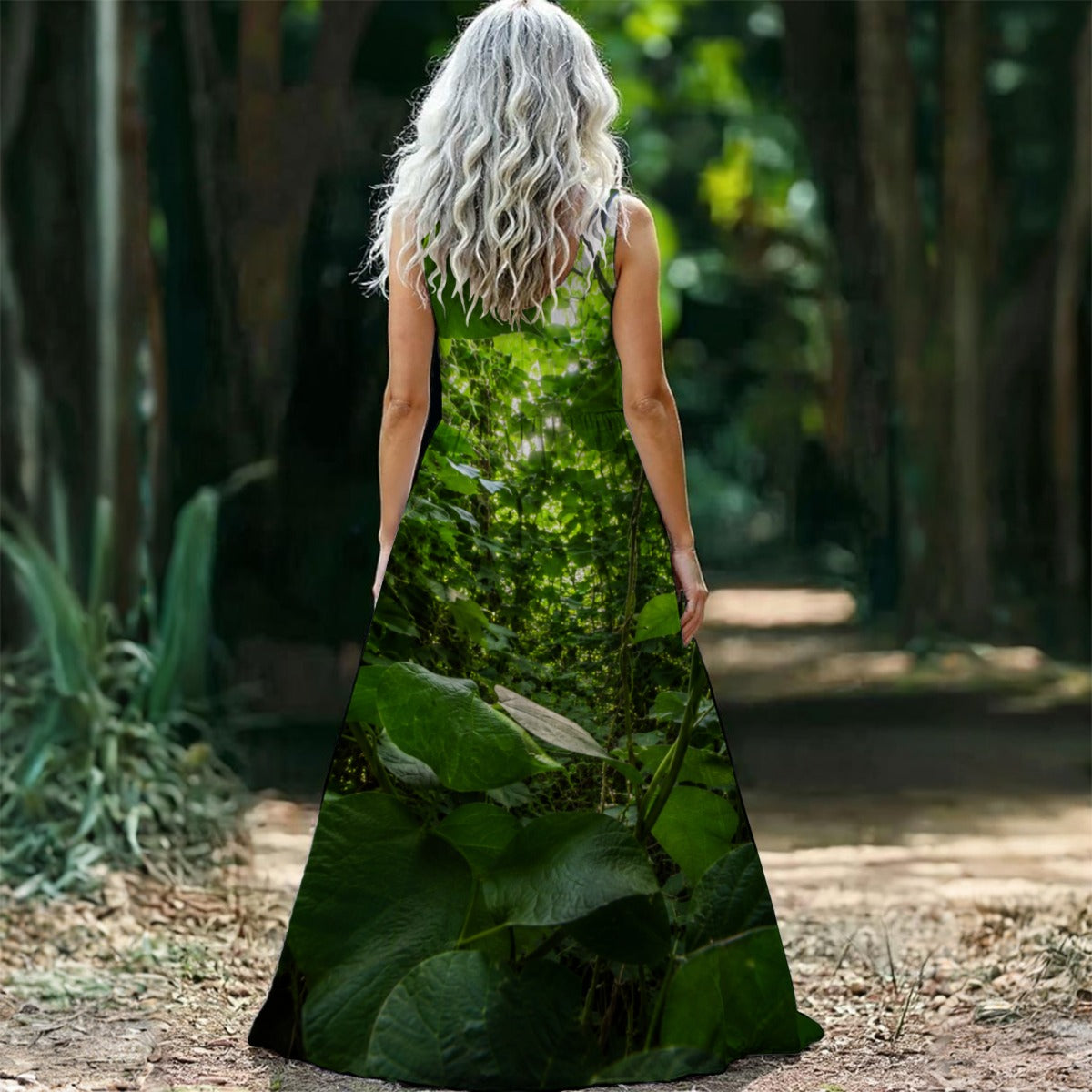 Kudzu Sleeveless Maxi Dress