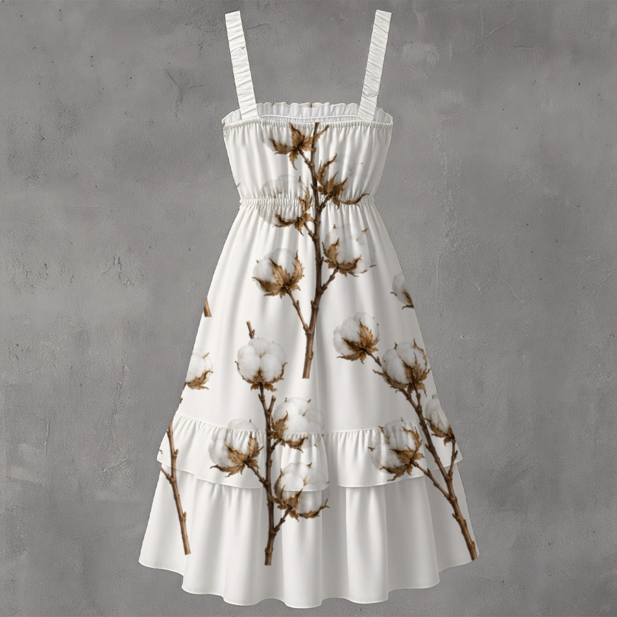 High Cotton Ruffle Hem Dress