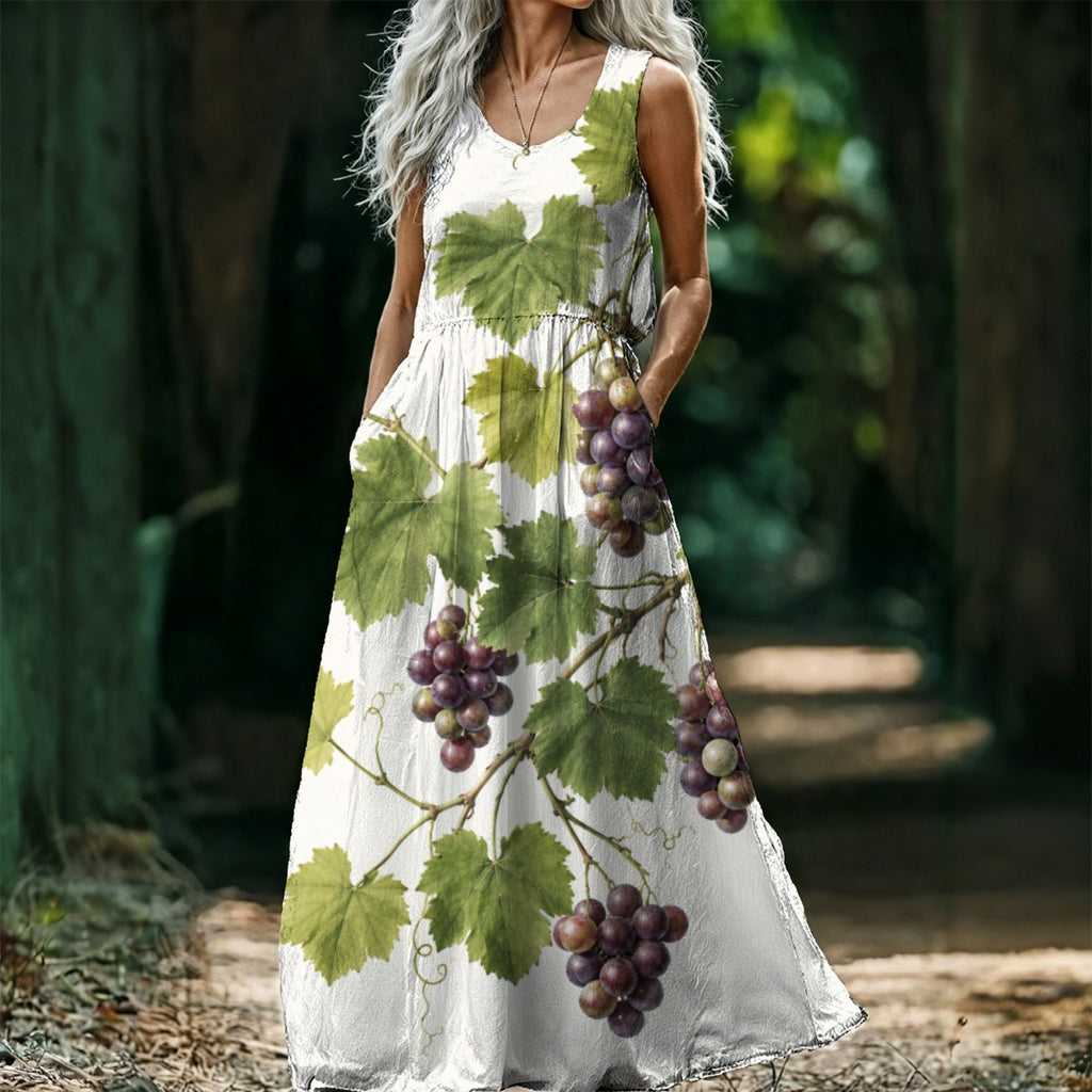 Fine as Wine Sleeveless Maxi Dress