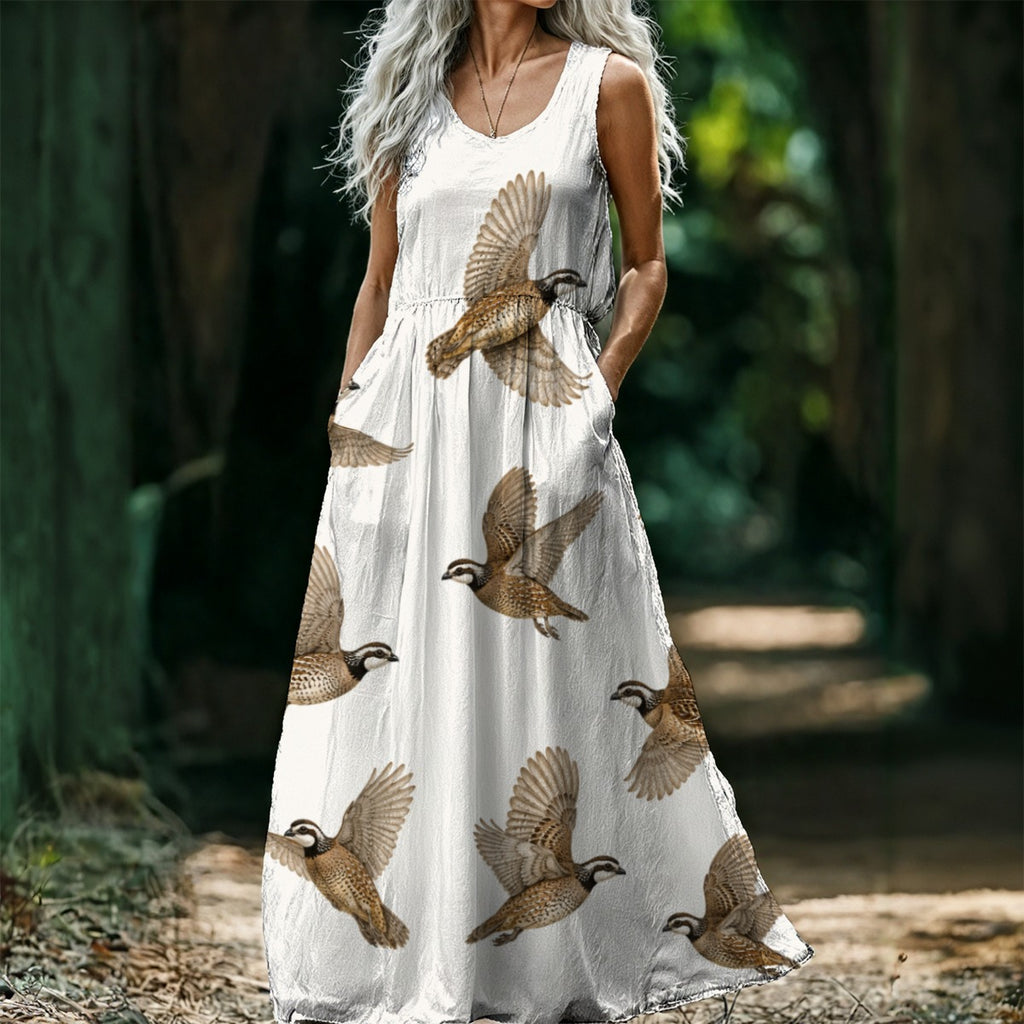 Bobwhite Sleeveless Maxi Dress