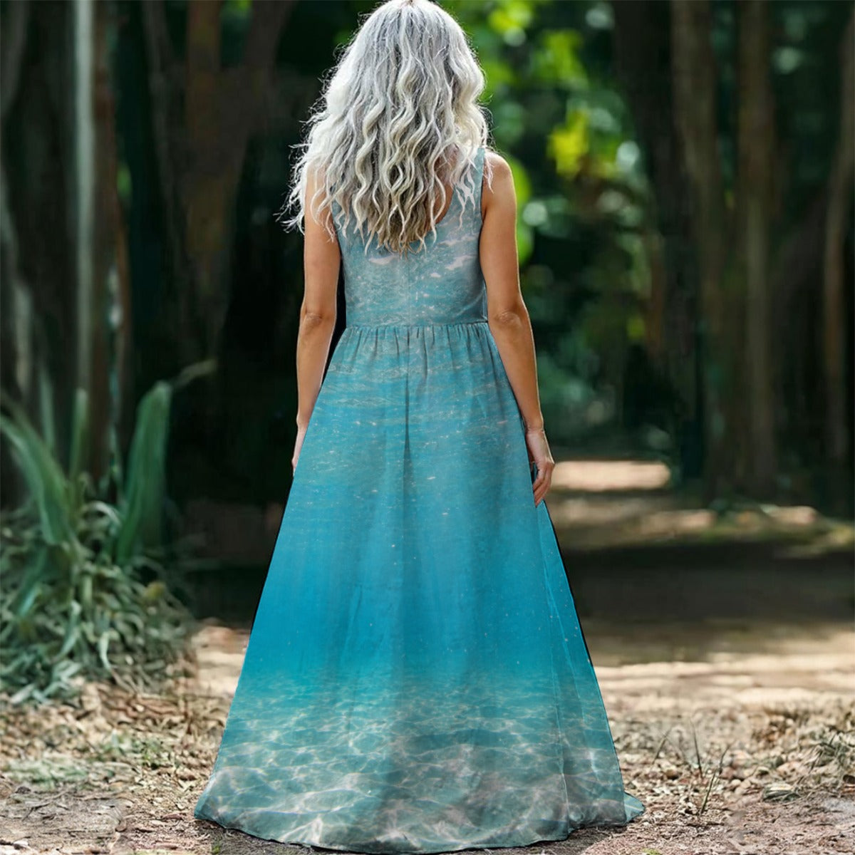 Crystal Coast Sleeveless Maxi Dress