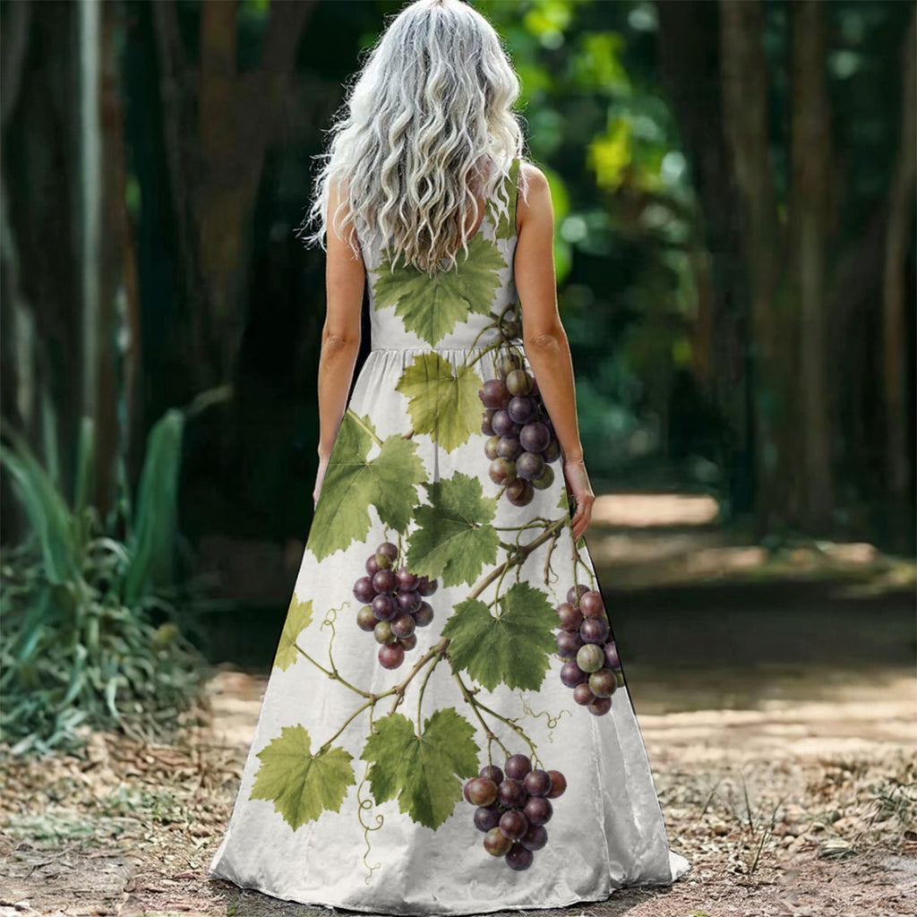 Fine as Wine Sleeveless Maxi Dress