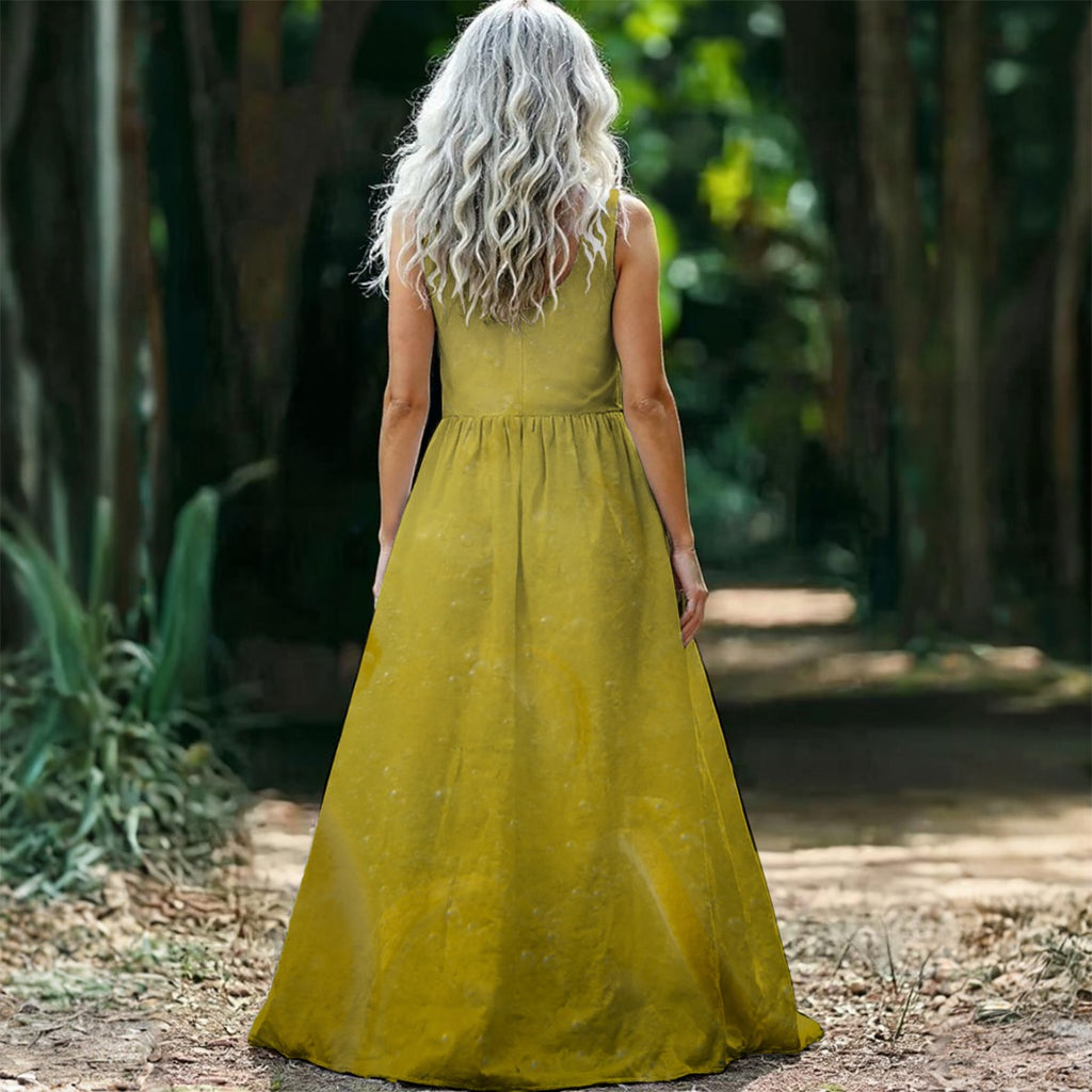 Lemonade Sleeveless Maxi Dress