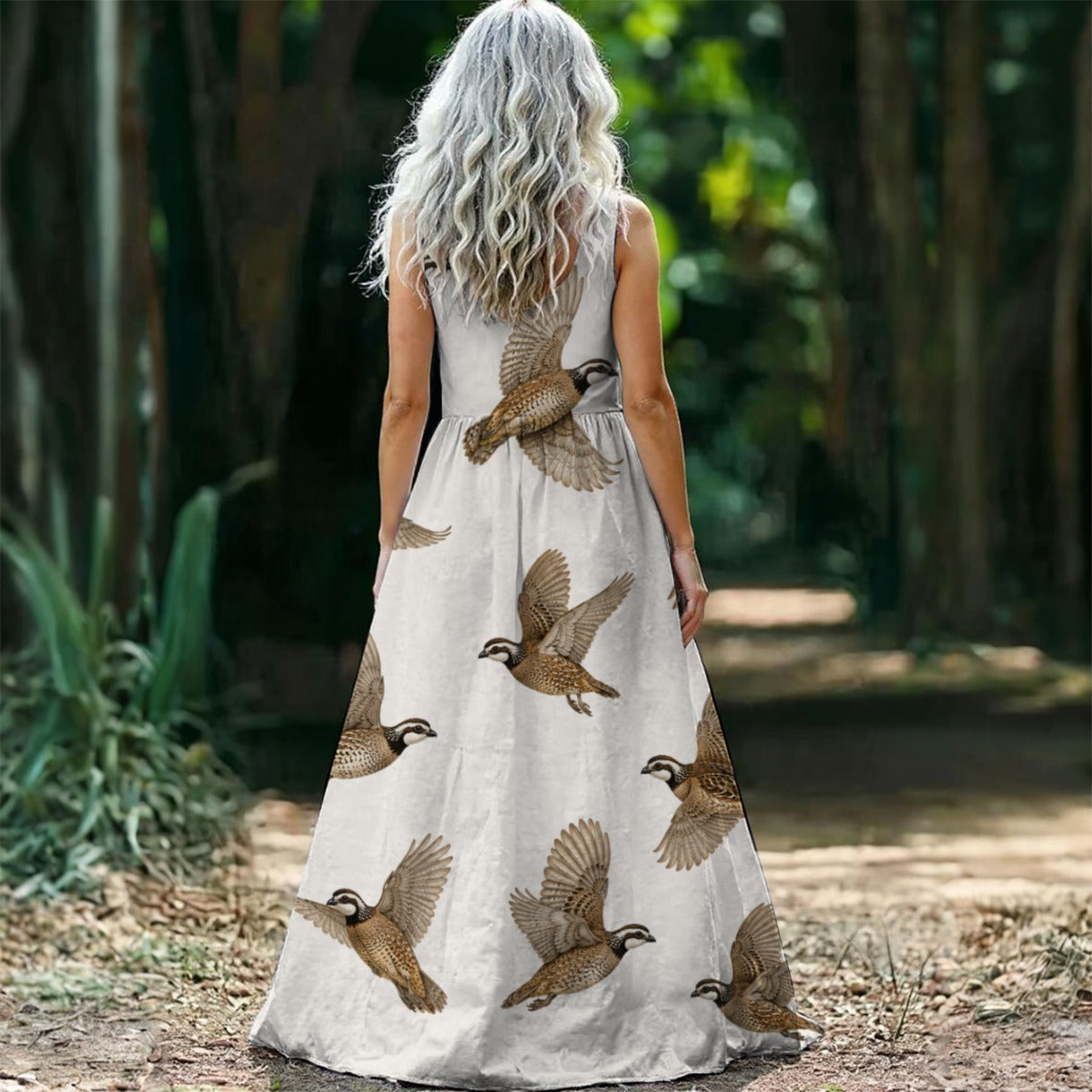 Bobwhite Sleeveless Maxi Dress