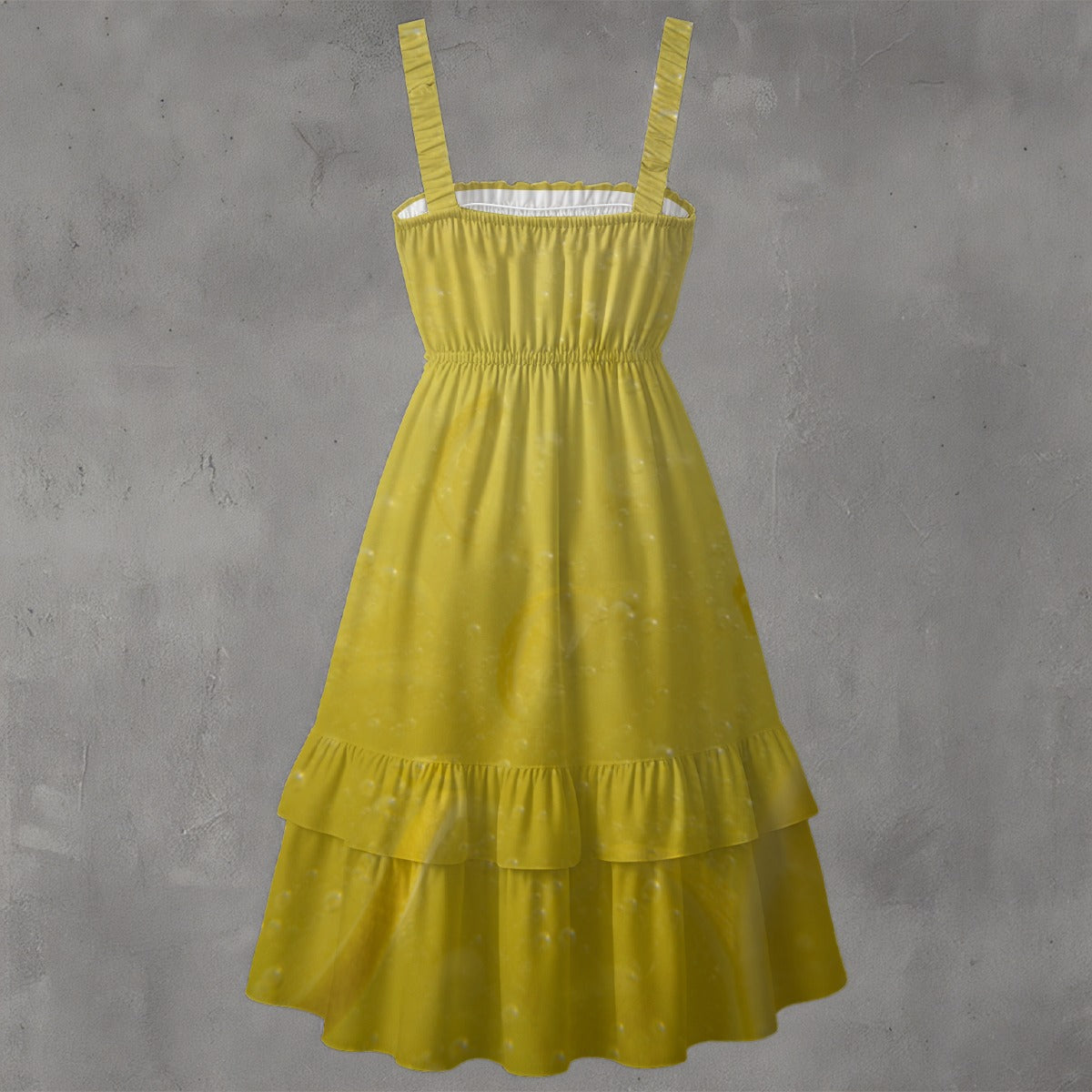 Lemonade Ruffle Hem Dress