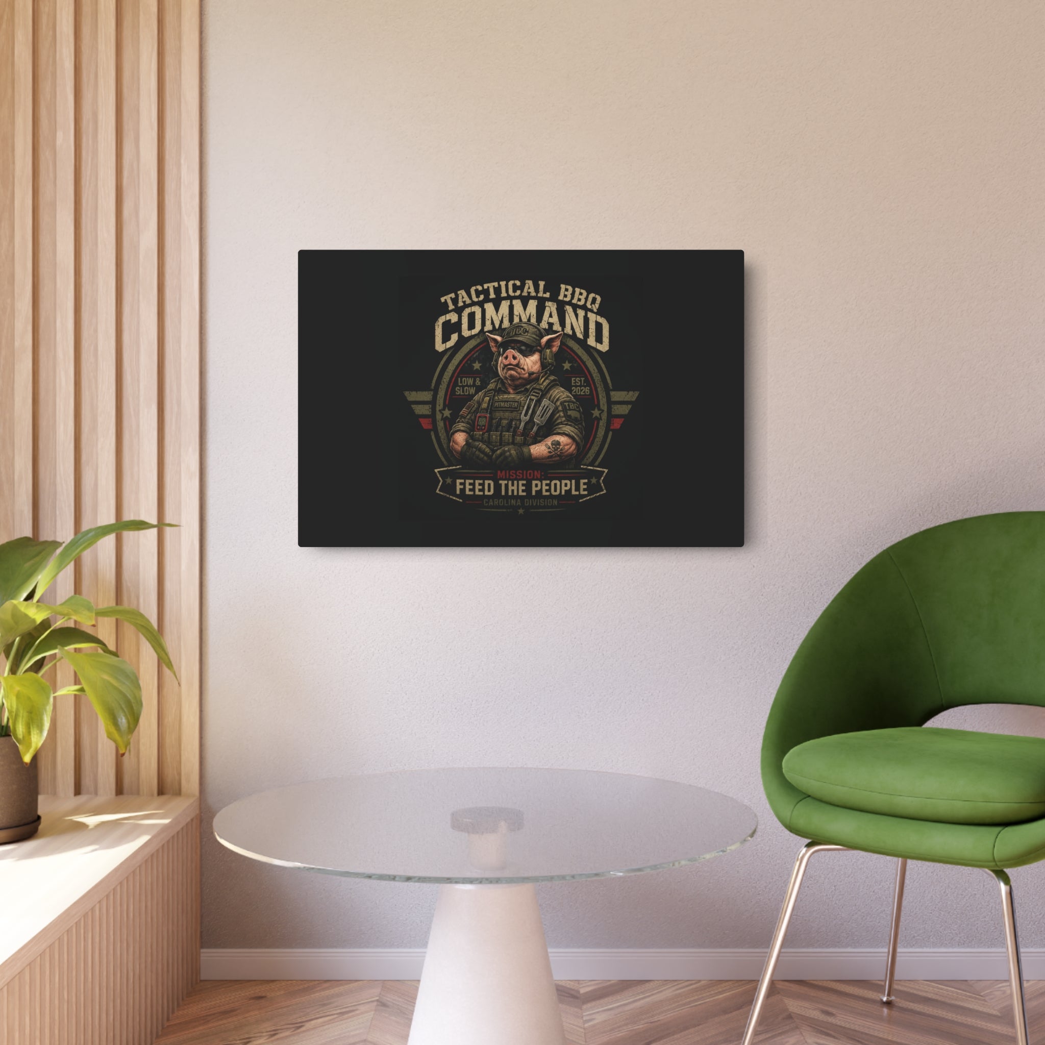BBQ Command - Tactical Wall Display