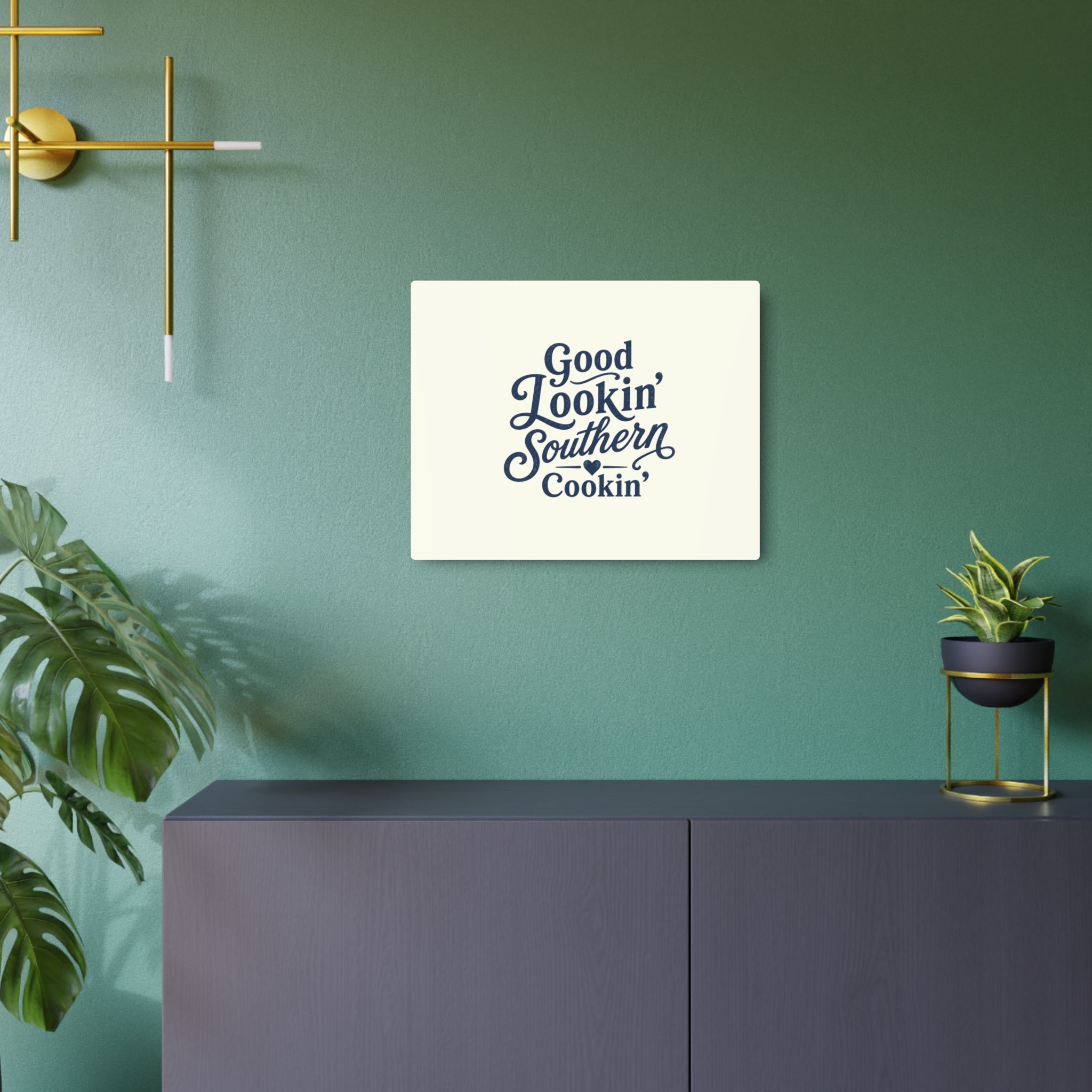 Good Lookin' Southern Cookin' - Metal Wall Art