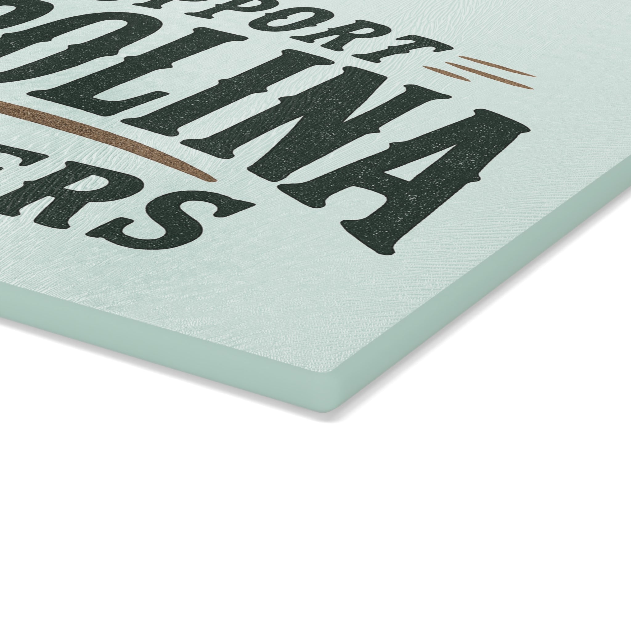 Support Carolina Farmers - Glass Cutting Board