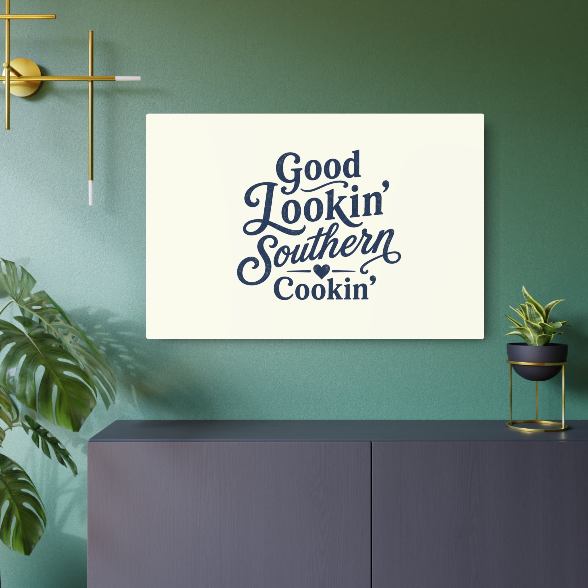 Good Lookin' Southern Cookin' - Metal Wall Art