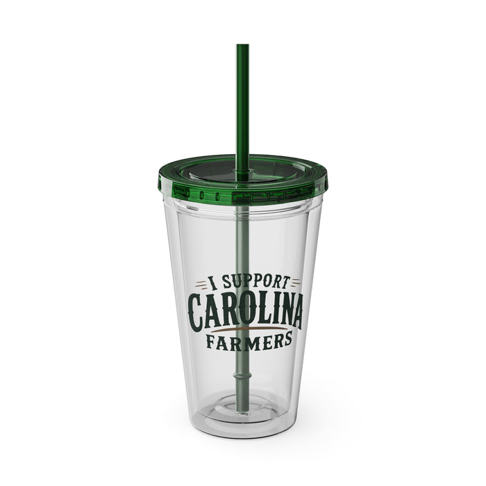 Support Carolina Farmers - Clear Tumbler