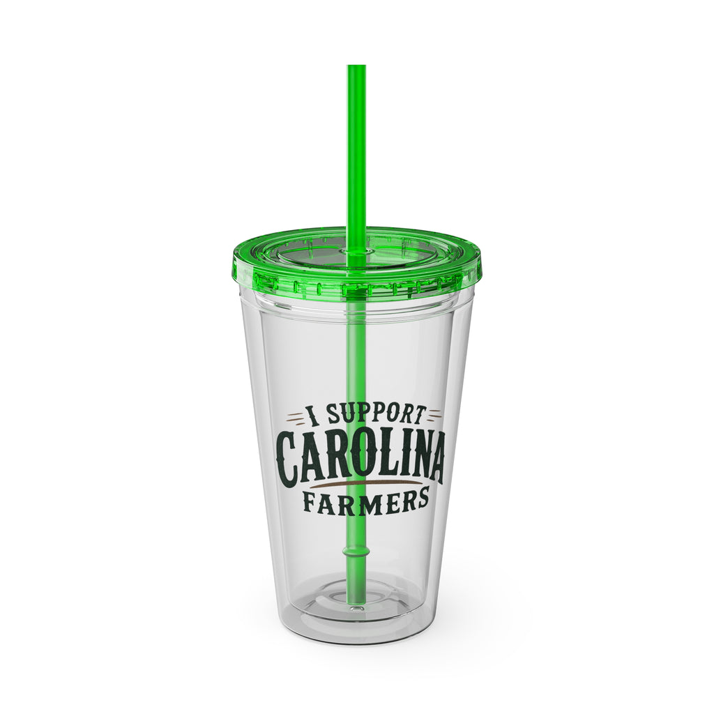 Support Carolina Farmers - Clear Tumbler