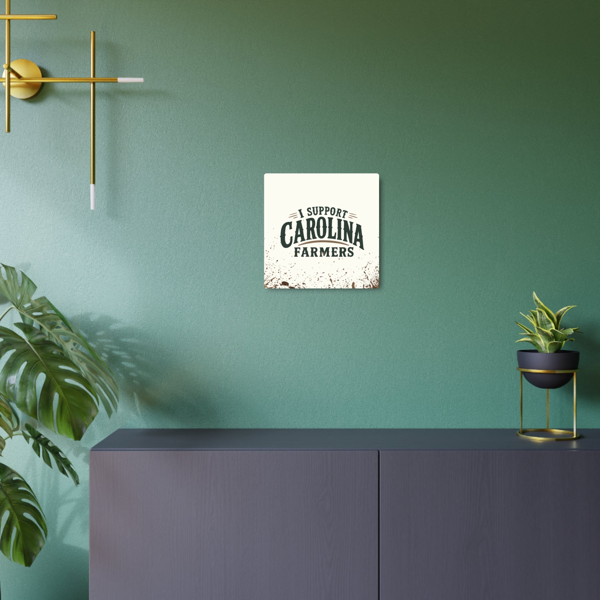 Support Carolina Farmers - Metal Wall Art