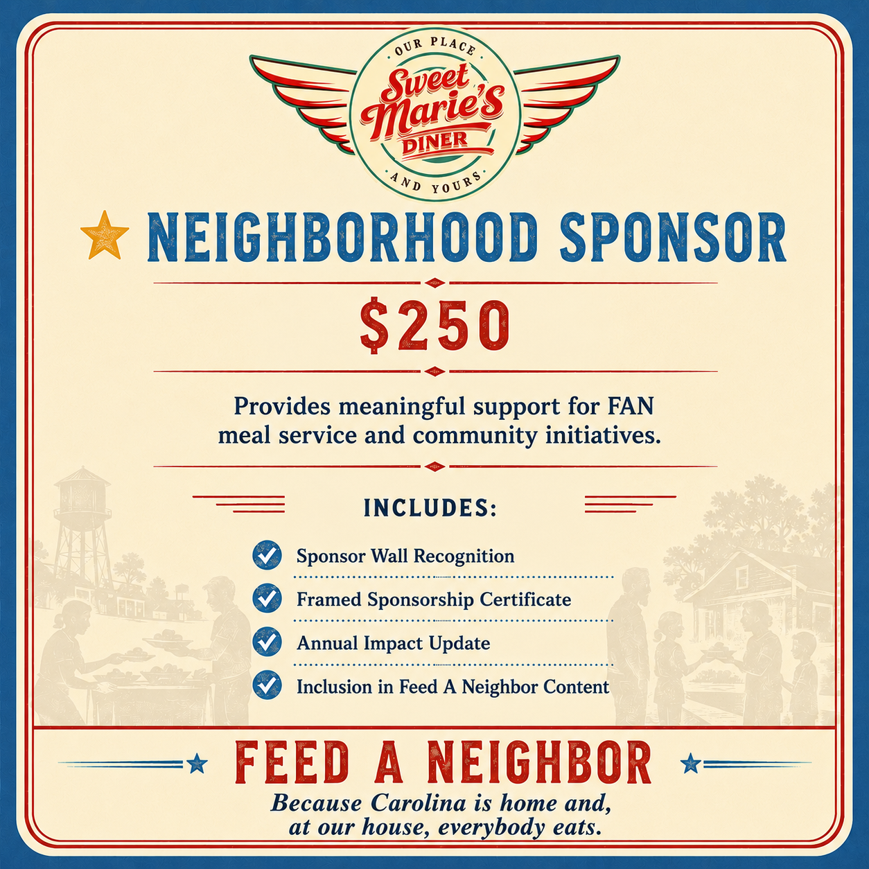 Feed A Neighbor Sponsorship