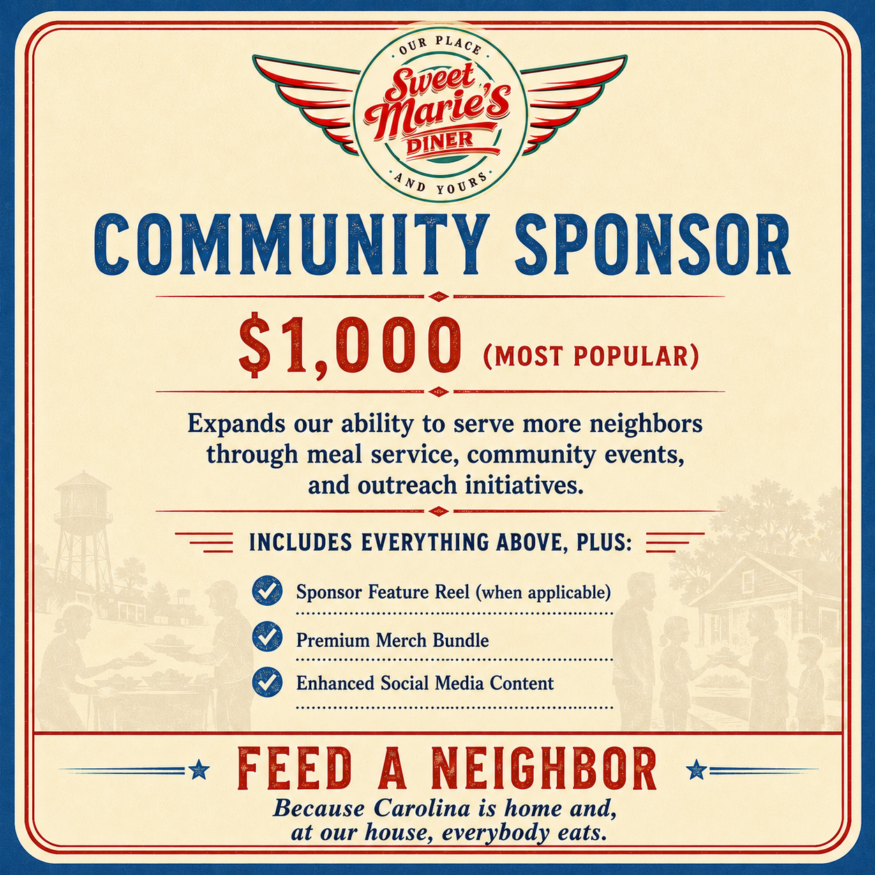 Feed A Neighbor Sponsorship