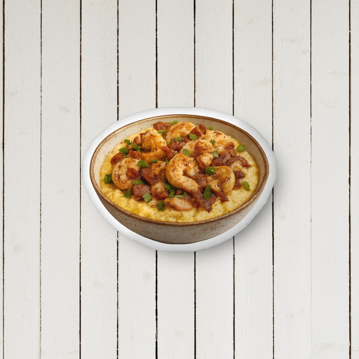 Shrimp and Grits - Shaped Pillow