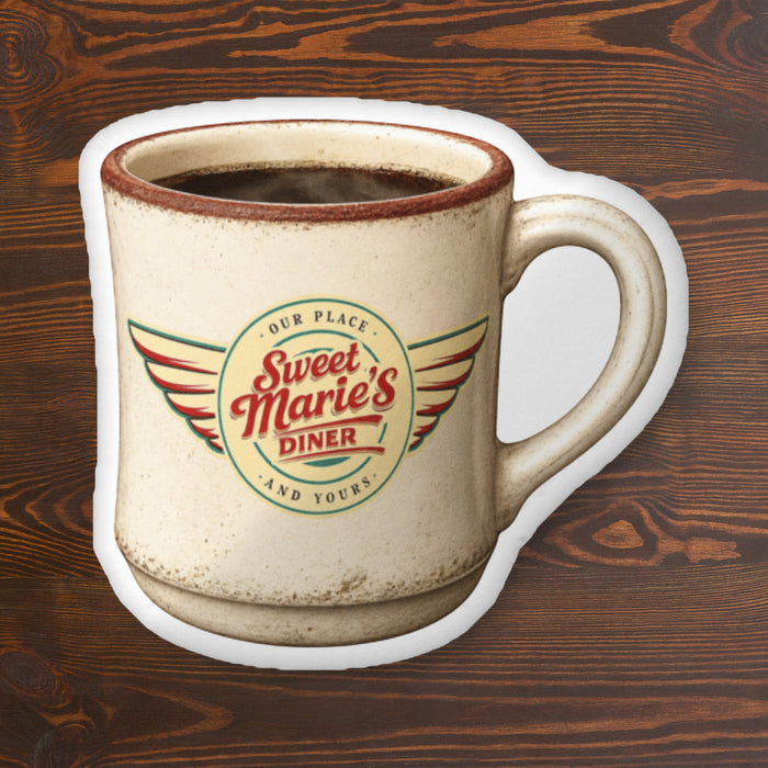 Diner Mug - Shaped Pillow