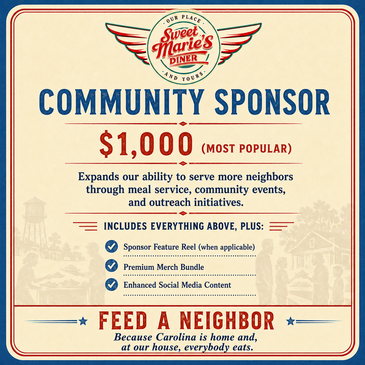 Community Sponsor — Feed A Neighbor
