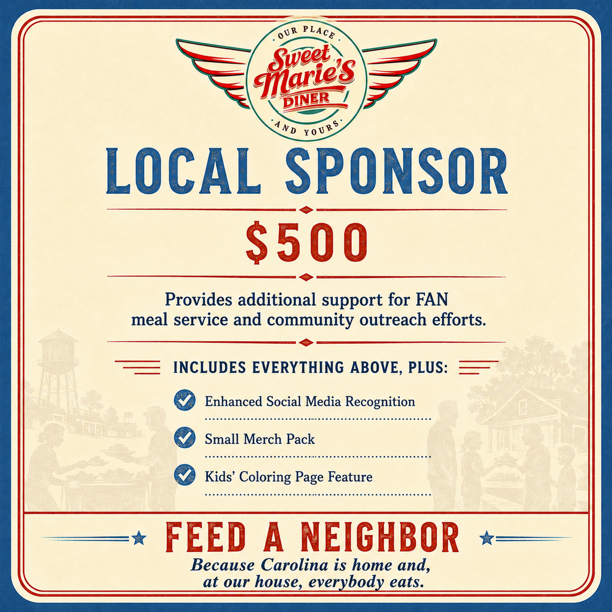 Local Sponsor — Feed A Neighbor