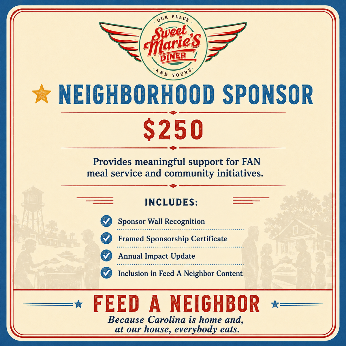 Neighborhood Sponsor — Feed A Neighbor