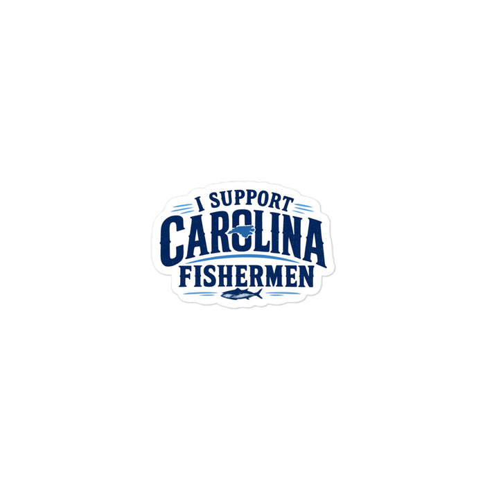 Support Carolina Fishermen - Sticker